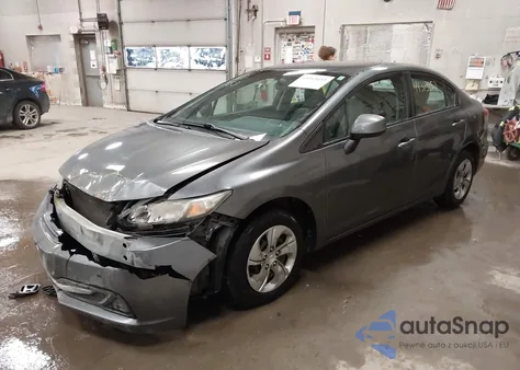 2013 Honda Civic Lx z USA, uszkodzony, nr VIN 19XFB2F56DE249631